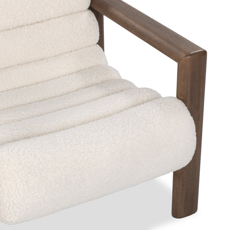 Dahlia Accent Chair, White