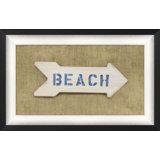 Beach Arrow Print by Lillian August