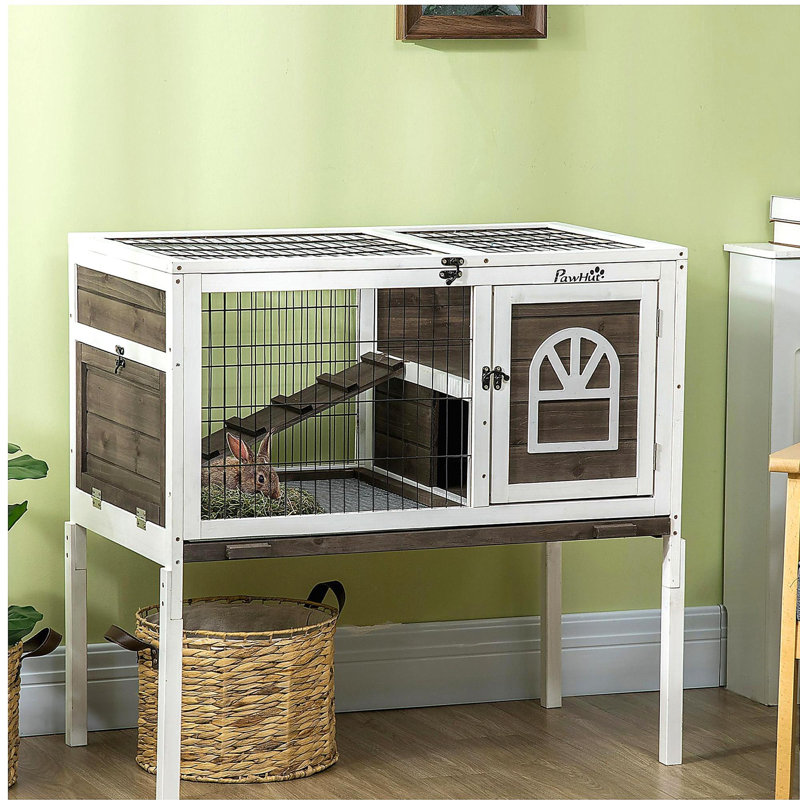 Cage à lapin PawHut