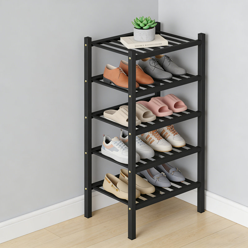 Bamboo Shoe Rack