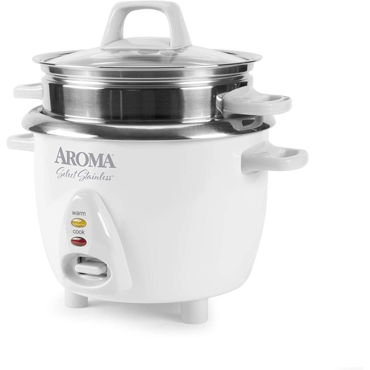 3-Cup Rice Cooker and Steamer (6-Cup Cooked)
