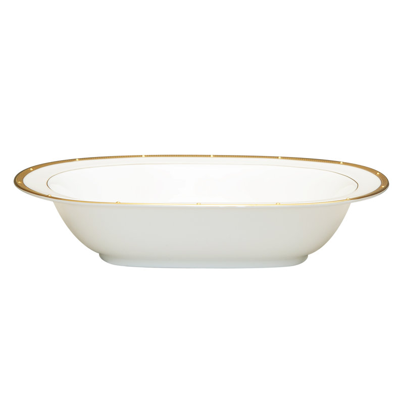 Bol à légumes Noritake Rochelle, 10 1/2 po, 24 oz, Or