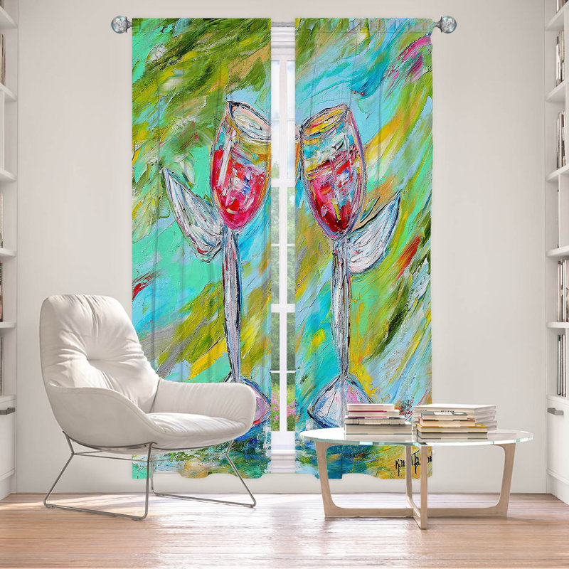 Ensemble de rideaux en polyester 2 pièces, L 20 po x L 82 po