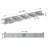 1-chrome LED dimmable industrial Vanity Light