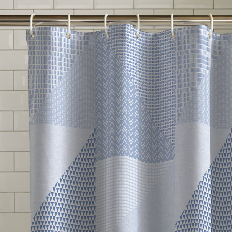 Larsson Geo Shower Curtain Panel