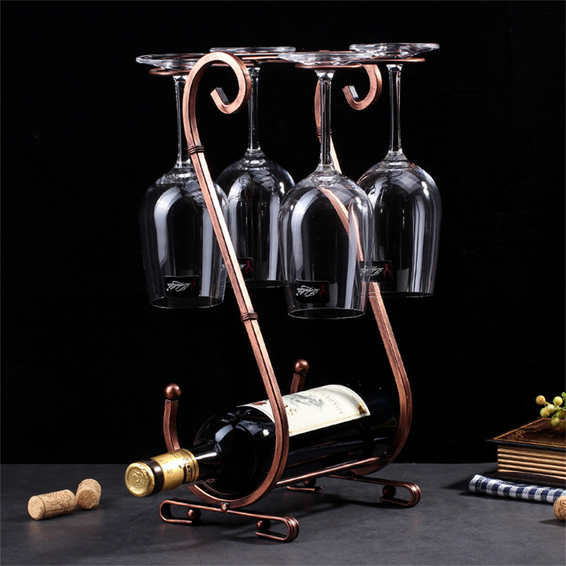 Support à verres à vin S-Curve