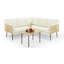 Boho 4 Pieces Patio Furniture Set