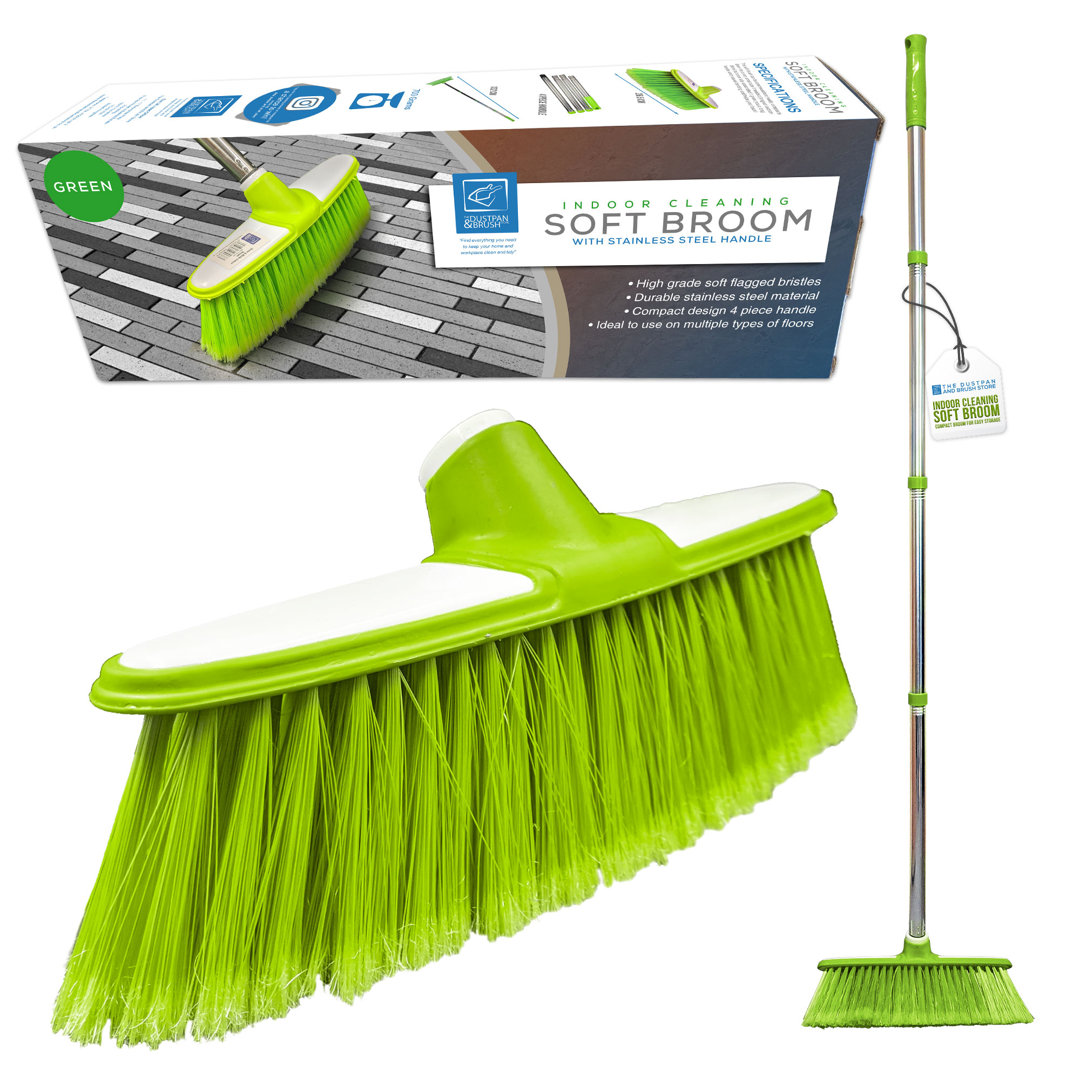 Adjustable Push Brooms with Replaceable Head