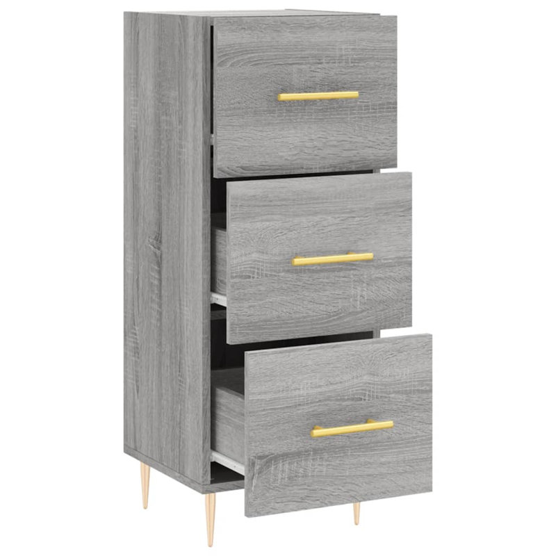 Iliff 3 - Drawer Standard Accent Chest, Grey Sonoma