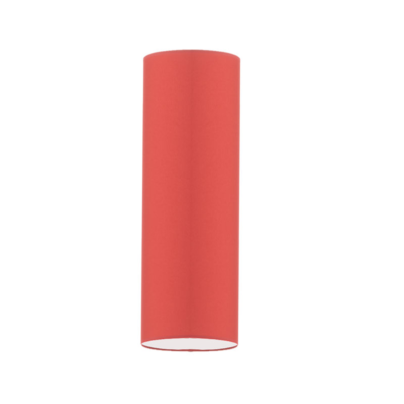 Audrei Fabric Flush Mount, Red