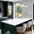 Clarissa Grey Glitter Bloom Wallpaper