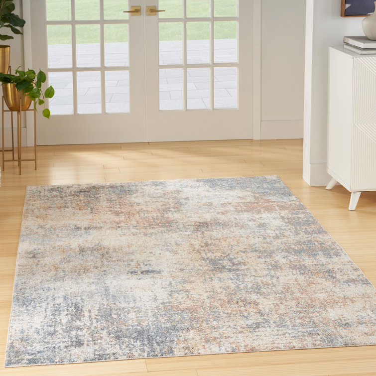 Pritt Washable Abstract Indoor Rug