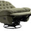 Fauteuil inclinable pivotant à 360 ° Chenille