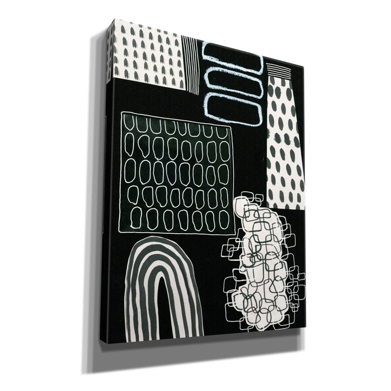 «B&W Fun VII» par Regina Moore, H 34 po x l 26 po x P 1,5 po