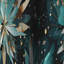 Rideau occultant en velours cristal Crystal Diamond Glamour Dream I - plumes abstraites Glam-107535609