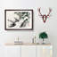 Waterfall by Kono Bairei - Picture Frame Art Print-55761583-55761584