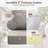 Wickes Patio Outdoor PE Wicker Sofa With 6" Thickness Cushions-110860480-110860477