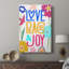 Pop Love Peace Joy - galerie Cavas-108831334