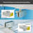 38 - 42 in. W x 71 in. H Pivot Semi-Frameless Shower Door with SGCC Tempered Glass-108624643-123417618