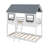 Twin Over Twin Bunk Bed Wood Bed-1649078798