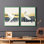 ANIMALS Series CCCCLXXIX - Reproduction encadrée de qualité supérieure - prêt à être accroché - aucun clou requis - aucun clou requis