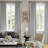 100% Blackout Curtains Linen Textured Solid Thermal Insulated Curtains & Drapes For Living Room Bedroom (50" Wide, Set Of 2)-558668435-565735945