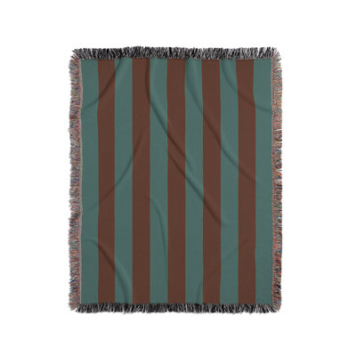Cassian Abstract Cotton Blend Blanket Throw