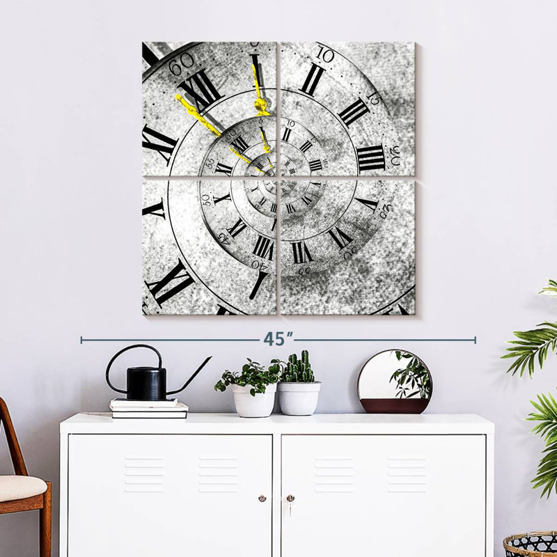 Clock Pop, 32" H x 32" W