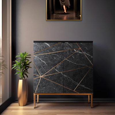 Armoire d'appoint en fer Nakayah