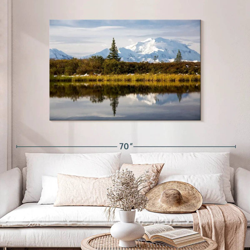 Alvord Denali Greenwoods, 32" H x 48" W