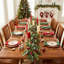 Guirlande 6,3 pi Eucalyptus artificiel avec baies rouges pour décoration de Noël