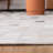 Carlino Hand Woven Leather/Felted Cloth Abstract Rug in Ivory/Black-1837370718