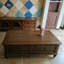 Table basse durable avec structure en bois massif-105348451