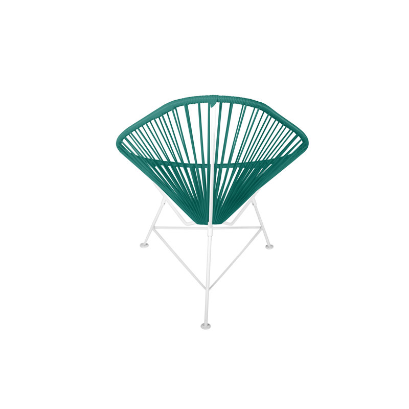 Chaise de jardin, Turquoise / blanc