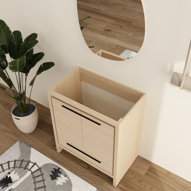 Xarnby 30'' Freestanding Single Bathroom Vanity Base Only