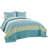 Bohemian 100% Cotton Reversible 3-Piece Quilt Set-601125408-549076399