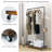 Bodin 103cm Rolling Clothing Rack