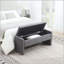 Banc de rangement en lin 47 po avec élévateur hydraulique-1760963175