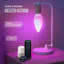 1-Pack 6W E14 RGB Wi-Fi Smart Bulbs with 16M Colors & Voice Control