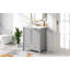 Ensemble de meuble-lavabo autoportant en bois massif + panneau de fibres à densité moyenne de 30 po avec lavabo Apsford-960064136