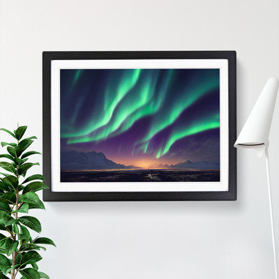 Fabulous Northern Lights - Single Picture Frame Print