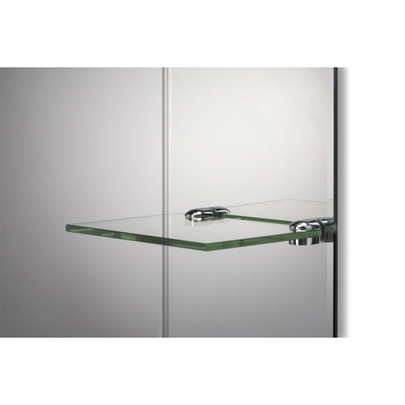 Prochniak Wall Mirror with Shelves