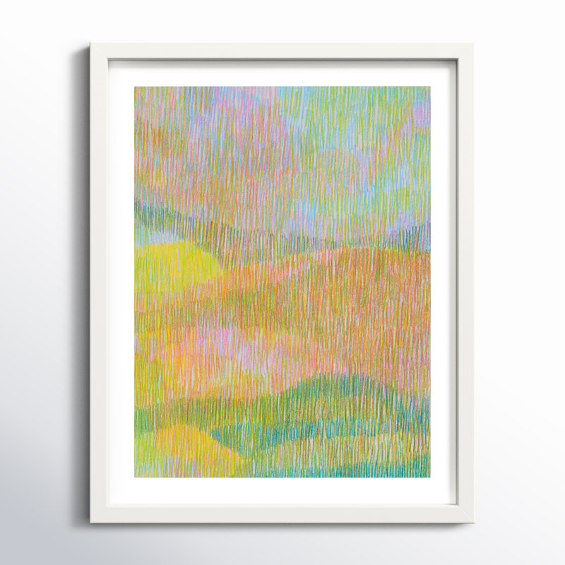 Summerhill Painting by Jacques Pilon, 20" H x 16" W x 1.25" D, White