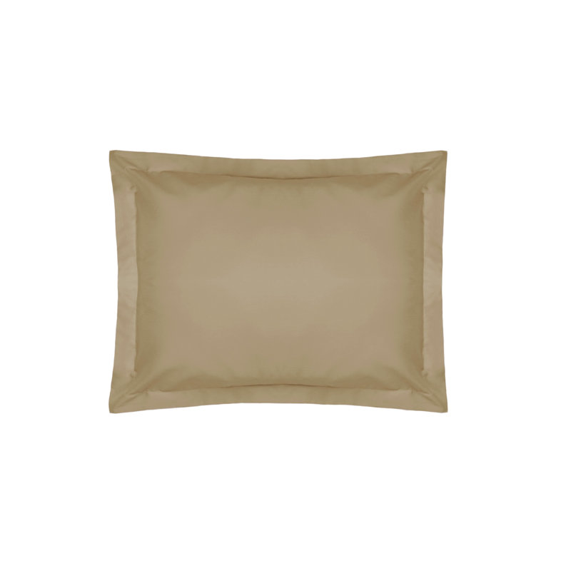 Belledorm Percale Oxford pillowcase, Walnut Whip