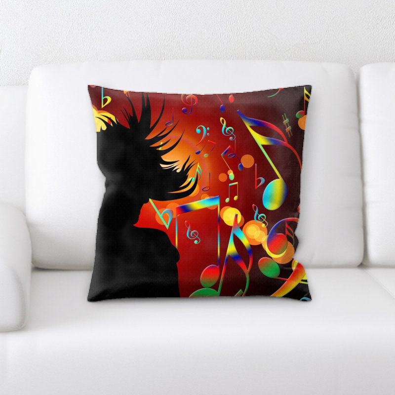 Coussin en fausse danse