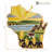 Wisconsin Cutting & Serving Board with Artwork by Summer Stokes
