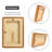 Wood Picture Frame with Mat, Desk or Wall Display Mid Century Rounded Edge Picture Frames-538623731-538623621