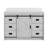 Coltman Single Bathroom Vanity with Stone Top-597043718
