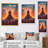 " Ancient Temple In Dreamy Sunset Landscape "-738323292-738323284