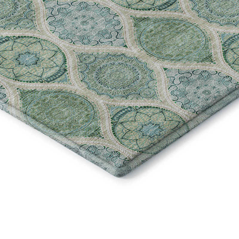 Tapis sauge de qualité supérieure Prisco, Rectangulaire 8 pi x 10 pi